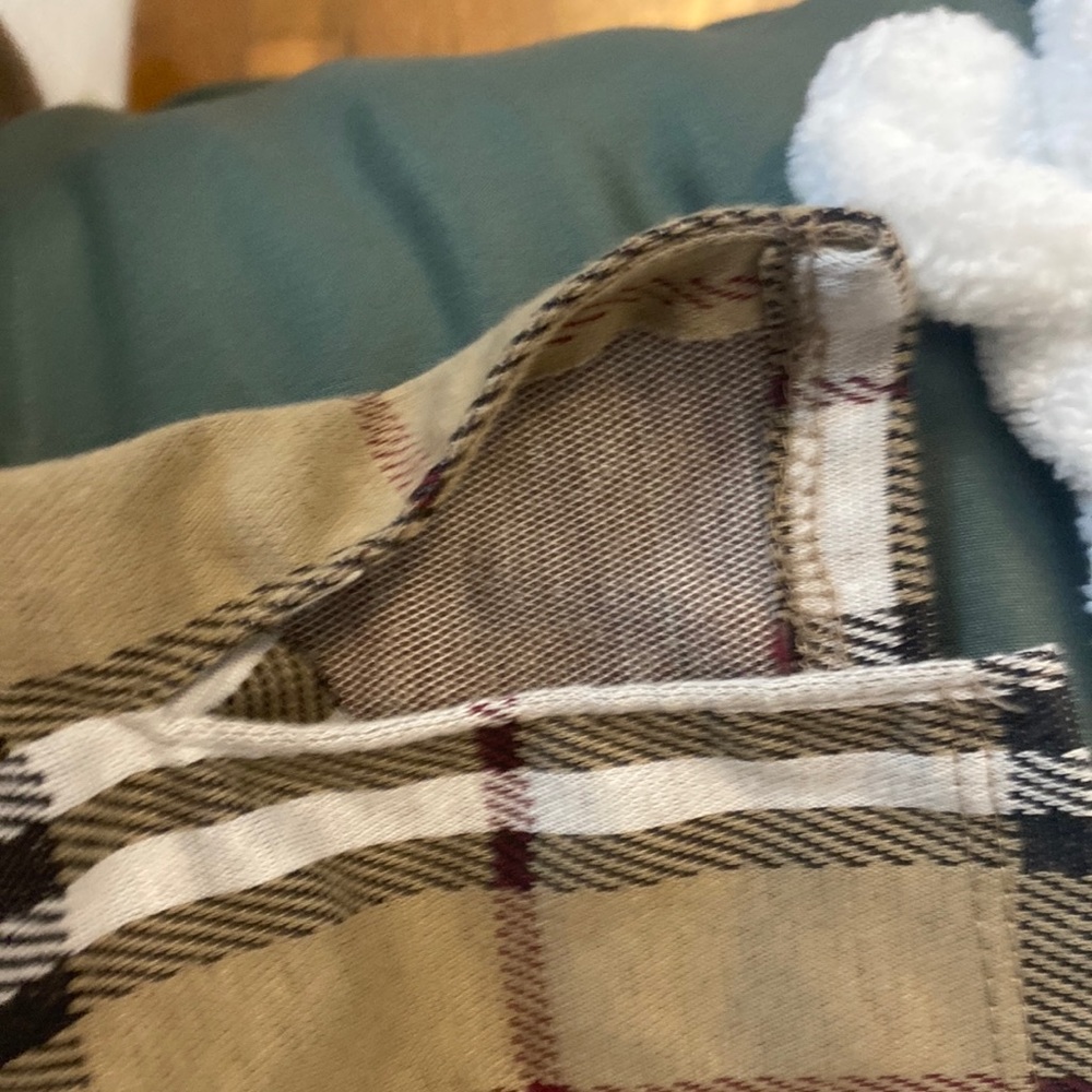 Women’s brown plaid mini dress with small slit